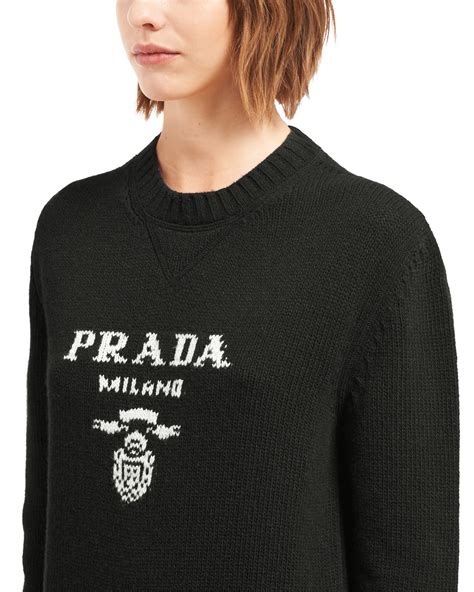 prada sweater|prada crew neck sweater.